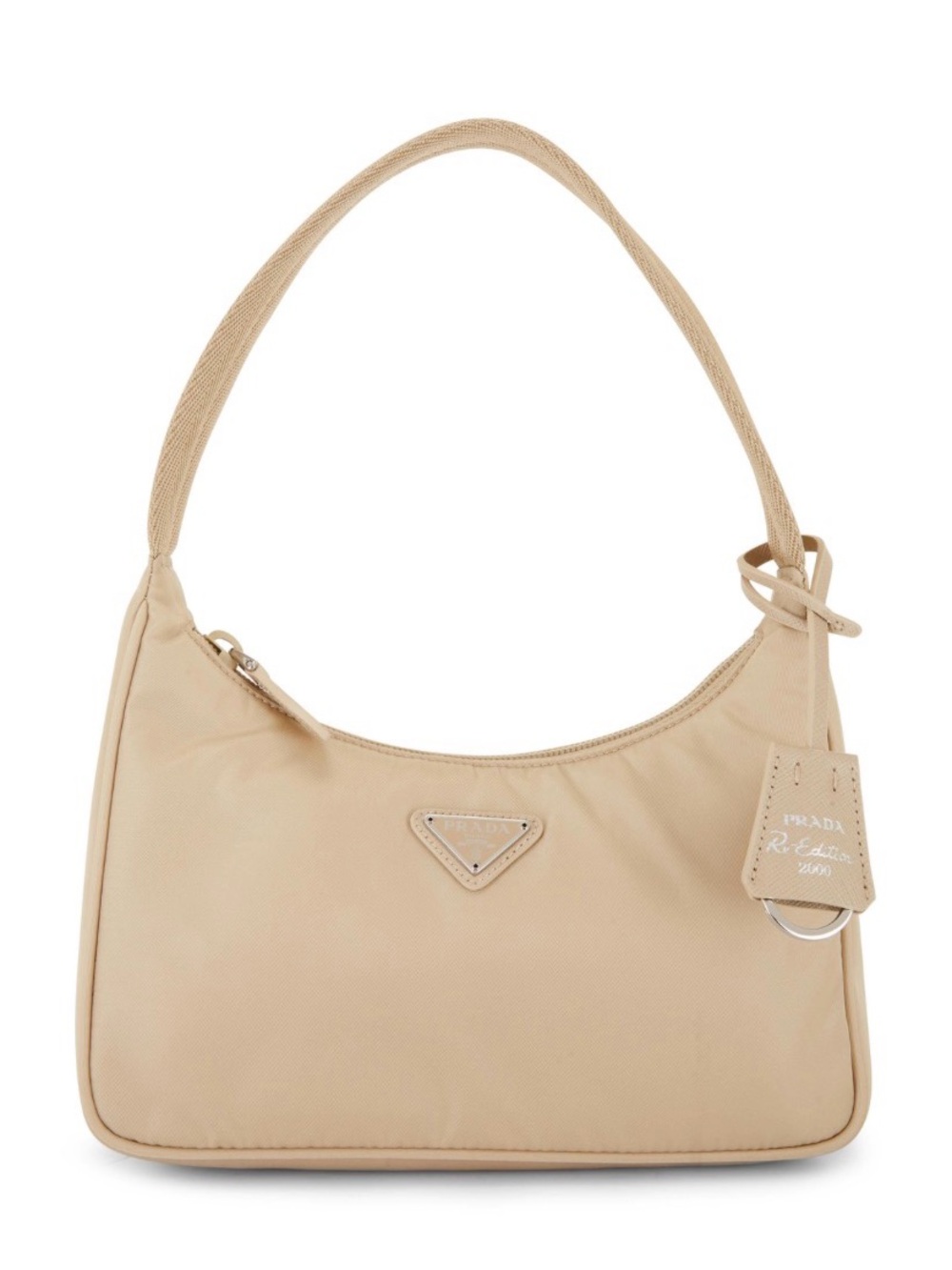 Prada Re-Edition 2000 nylon mini bag in the beautiful Deserto